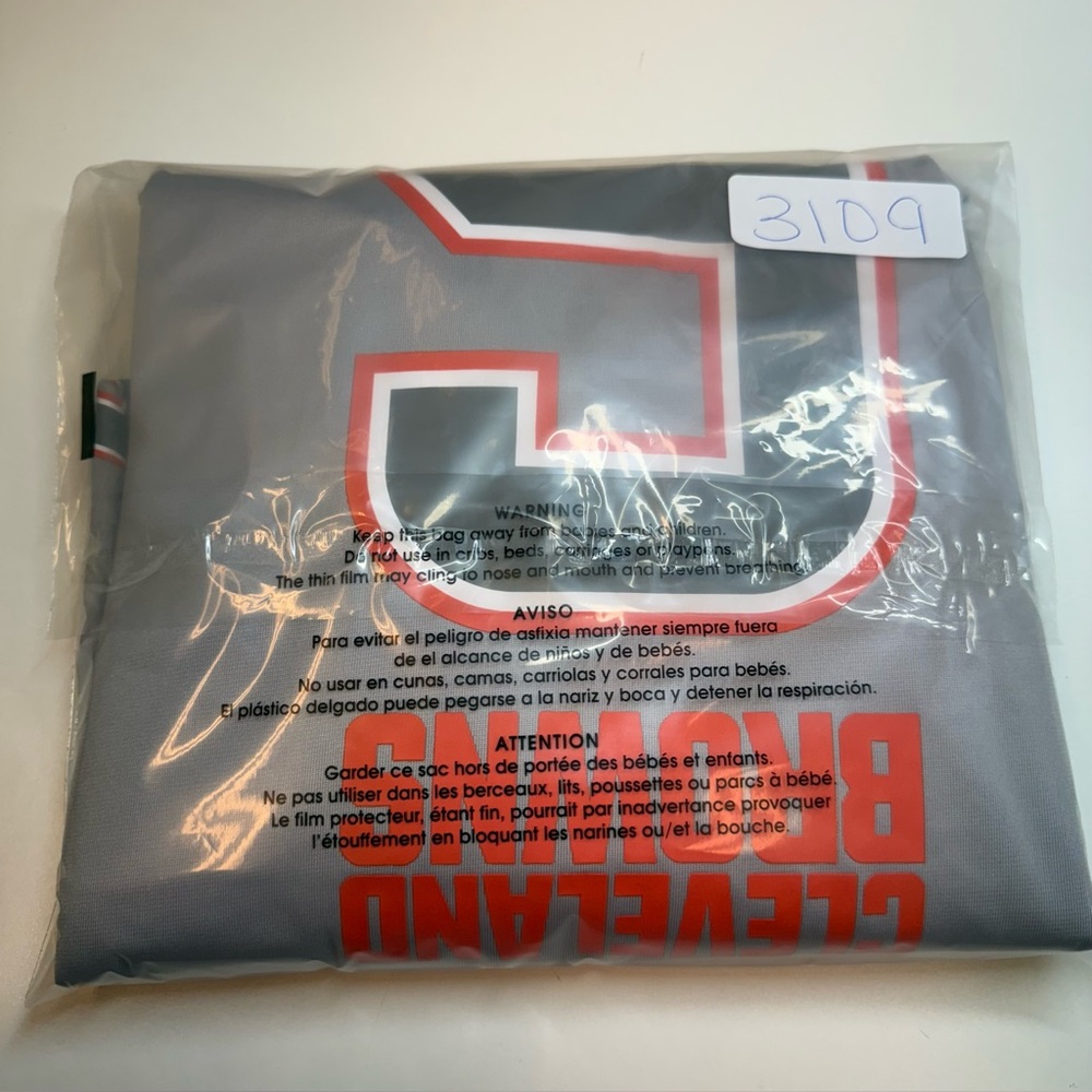 NFL Cleveland Browns Baker Mayfield #6 Alternate Game Large Gray Nike Jersey - Picture 12 of 12